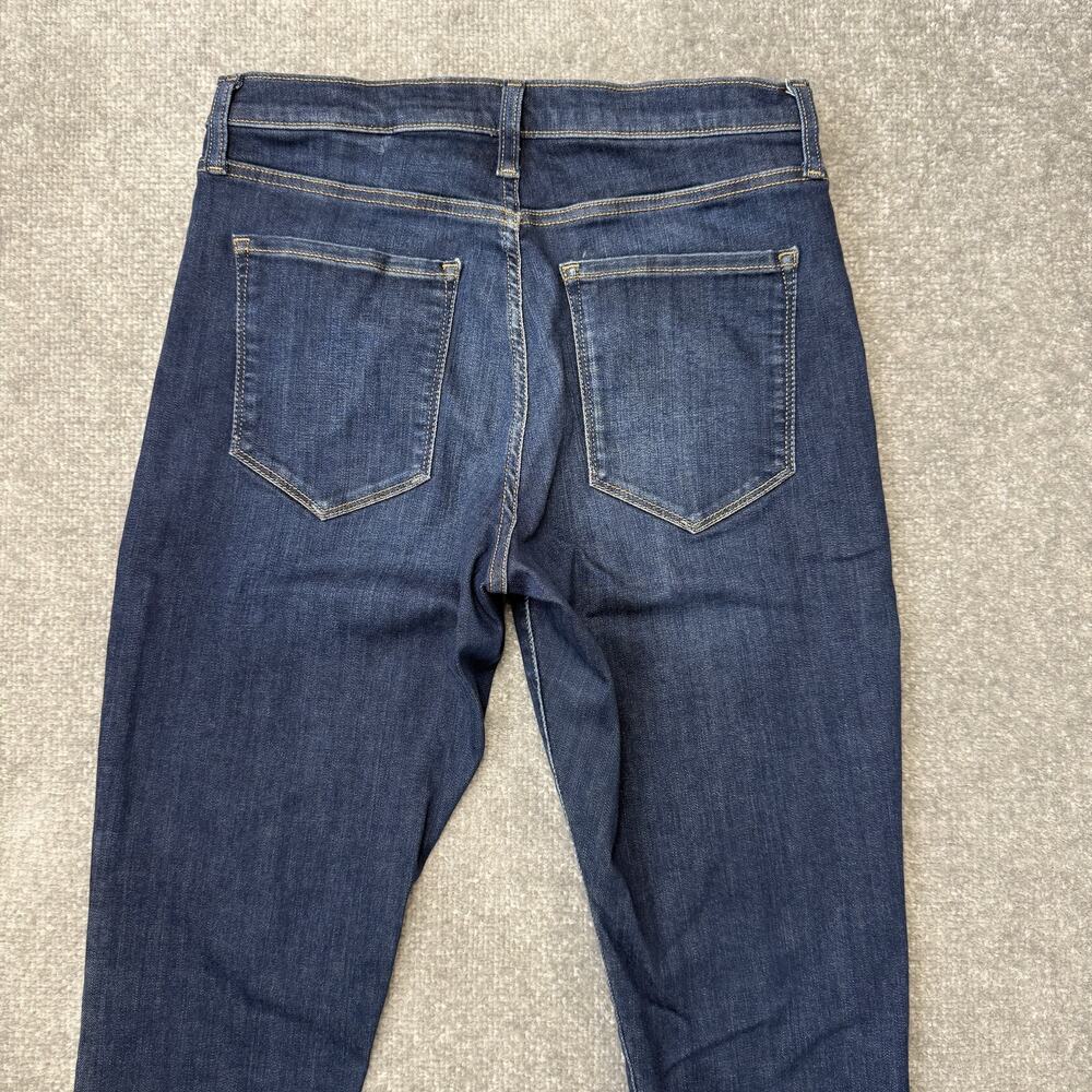 Banana Republic Jeans Womens 28 Blue High Rise Skinny Olivia Wash Premium Denim - Picture 12 of 13